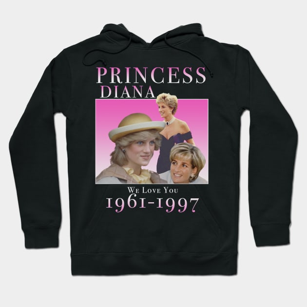 Princess Diana Her Charitable Heart And Endless Devotion Hoodie by Quotes About Stupid People
